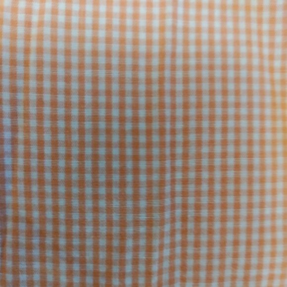 Dockers dress shirt size 12 months orange micro check Easter spring baby - Picture 3 of 5